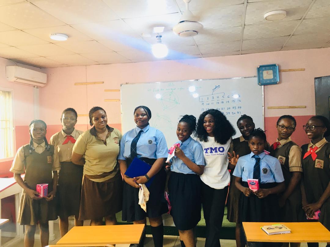 School Outreach 20- Lagos, Nigeria | PadATeen Project 2024